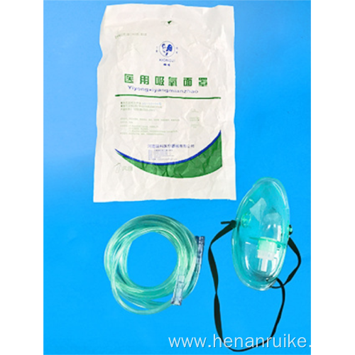 Disposable medical oxygen mask
